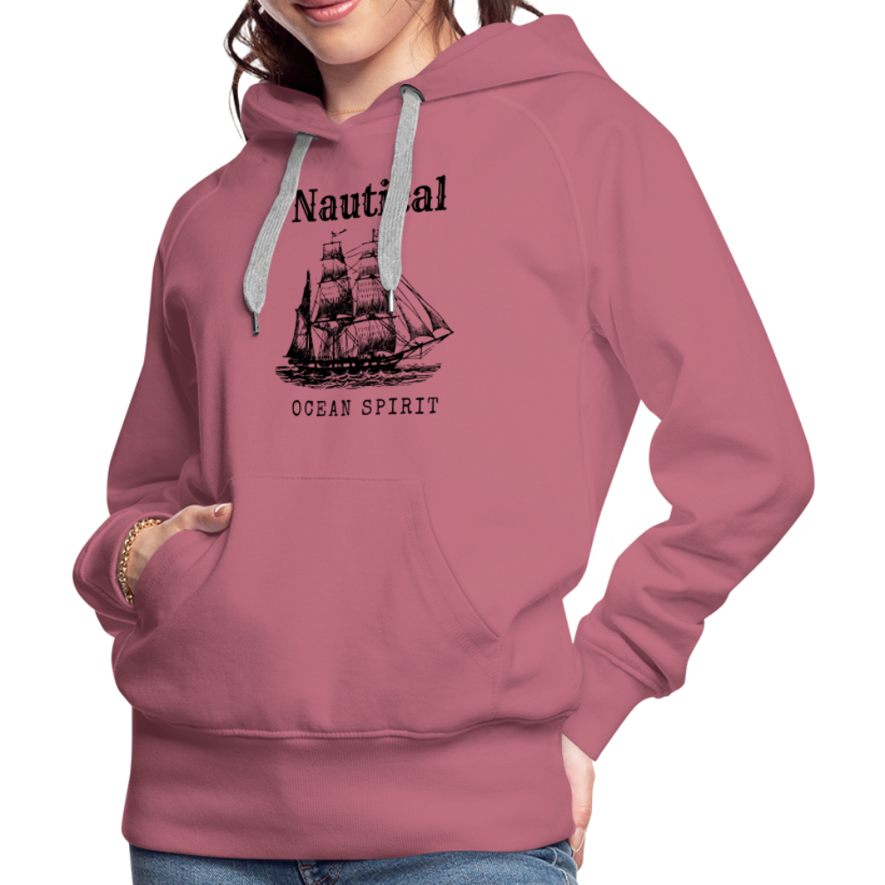 Frauen Premium Hoodie - Nautical Ocean Spirit - Malve