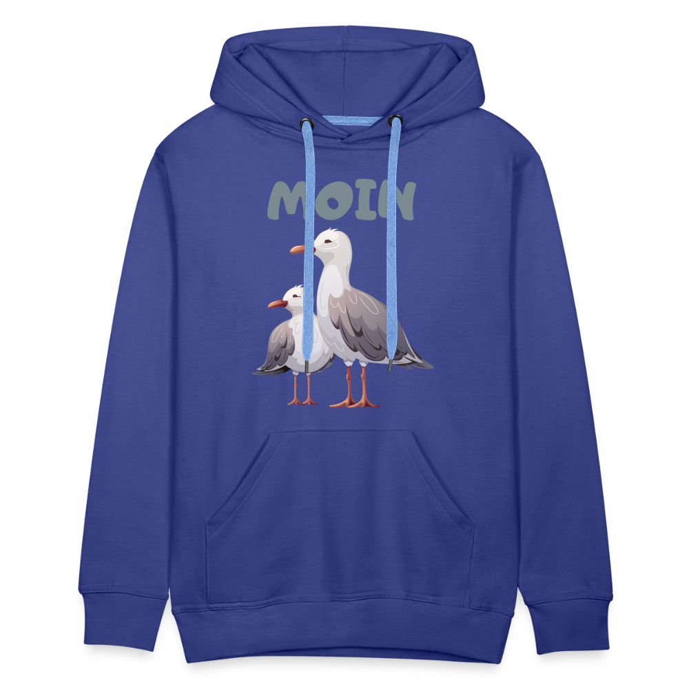 Men’s Premium Hoodie - Moin Möwe - Königsblau