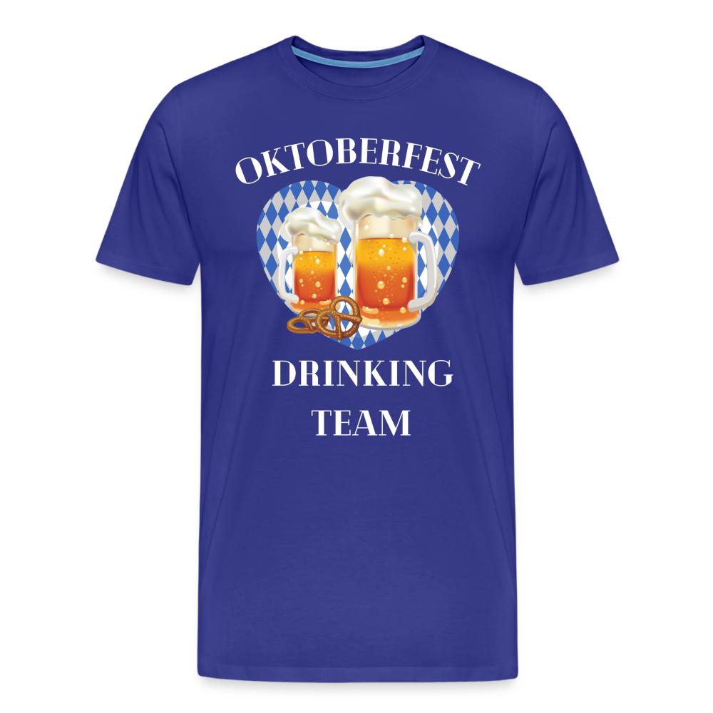 Männer Premium T-Shirt - Drinking Team - Königsblau