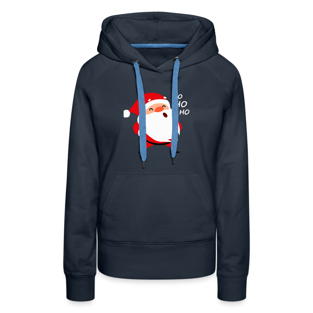 Frauen Premium Hoodie - Hohoho - Navy