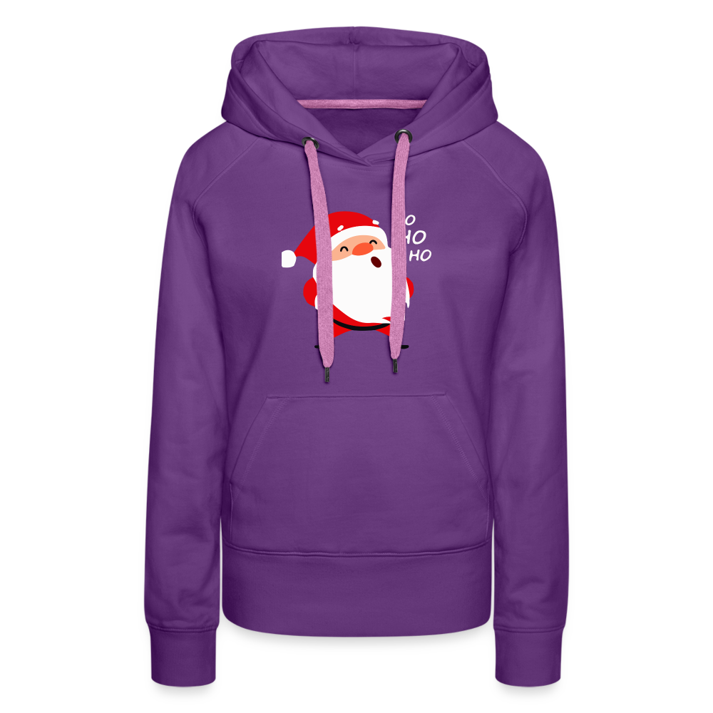 Frauen Premium Hoodie - Hohoho - Purple