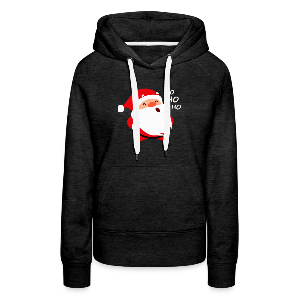 Frauen Premium Hoodie - Hohoho - Anthrazit