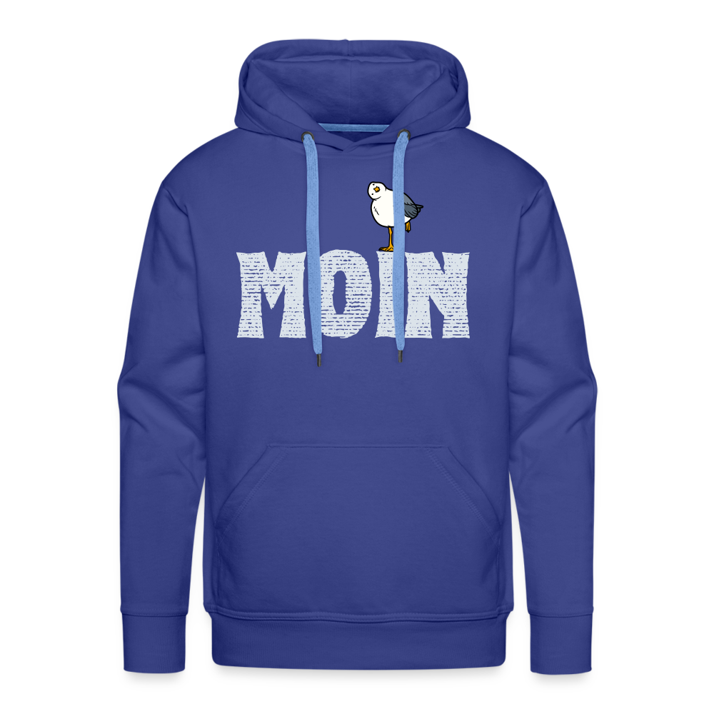 Men’s Premium Hoodie - Moin lustige Möwe - Königsblau