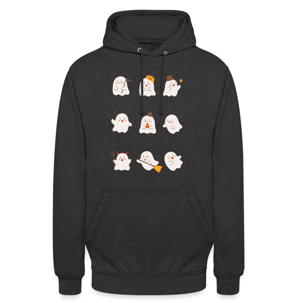 Unisex Hoodie - Kleine Geister - Anthrazit