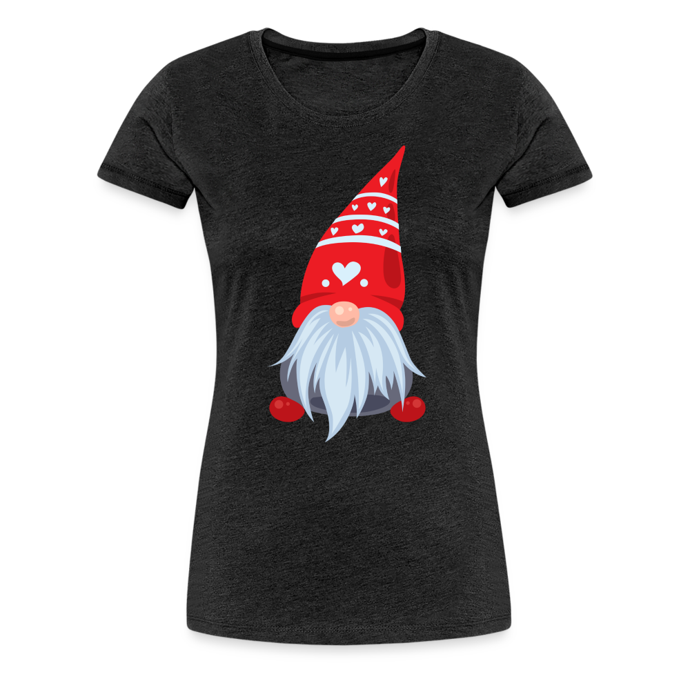 Frauen Premium T-Shirt - Herzwichtel - Anthrazit