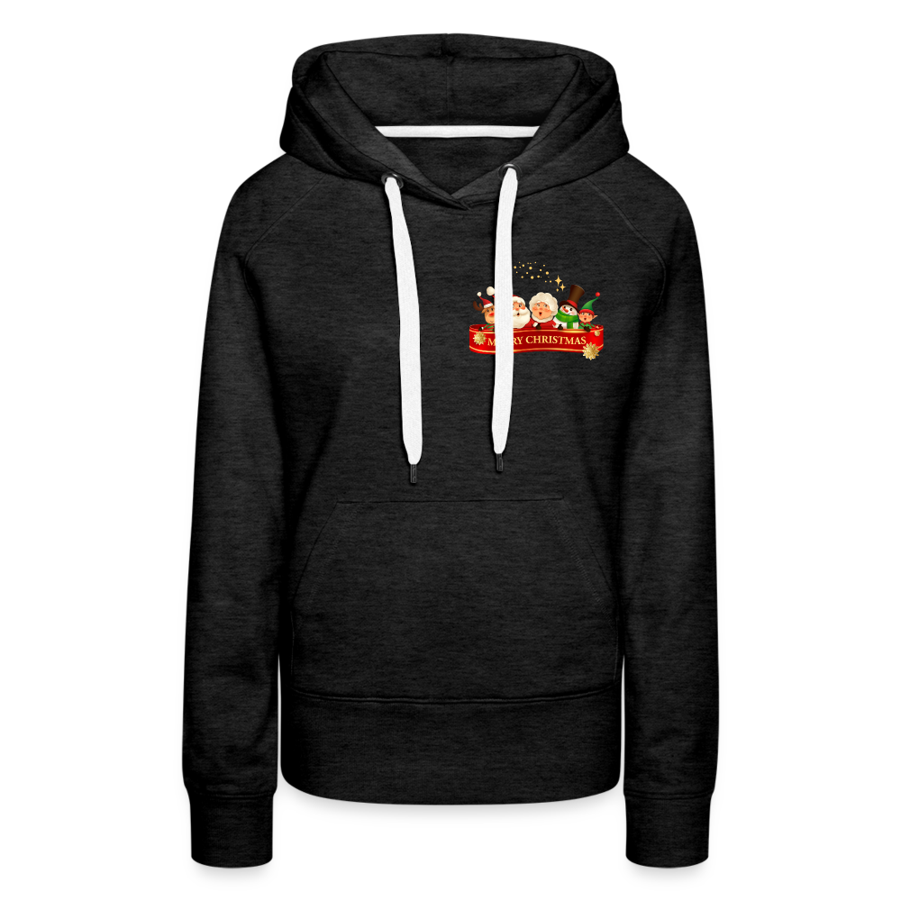 Frauen Premium Hoodie - Merry Christmas Team - Anthrazit