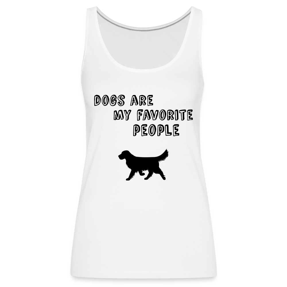 Frauen Premium Tank Top - weiß