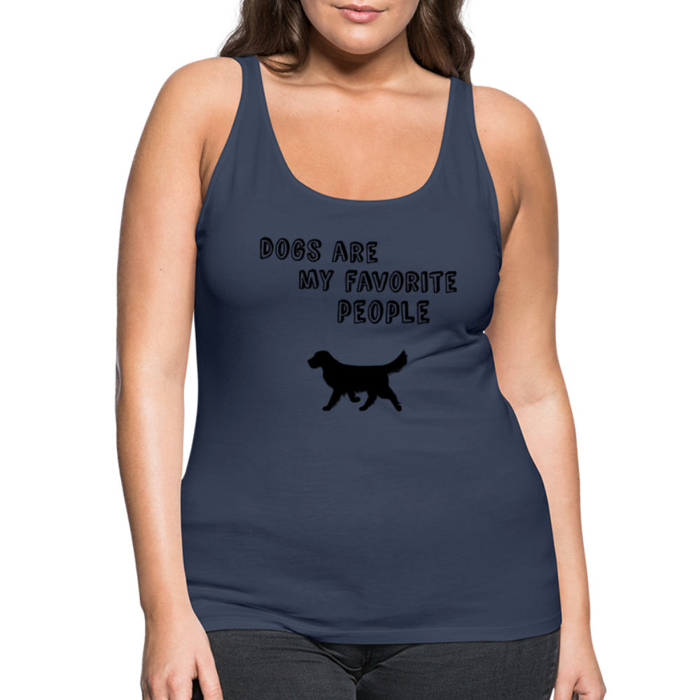 Frauen Premium Tank Top - Navy