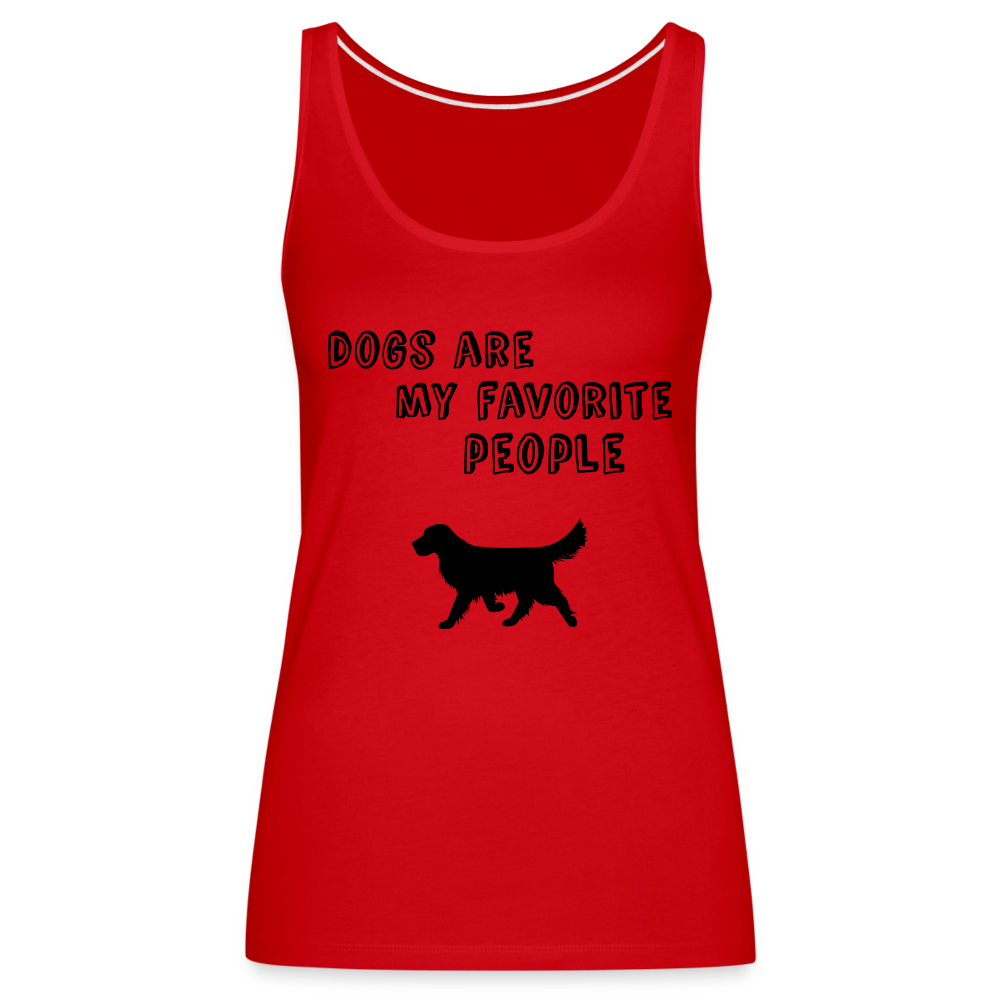 Frauen Premium Tank Top - Rot