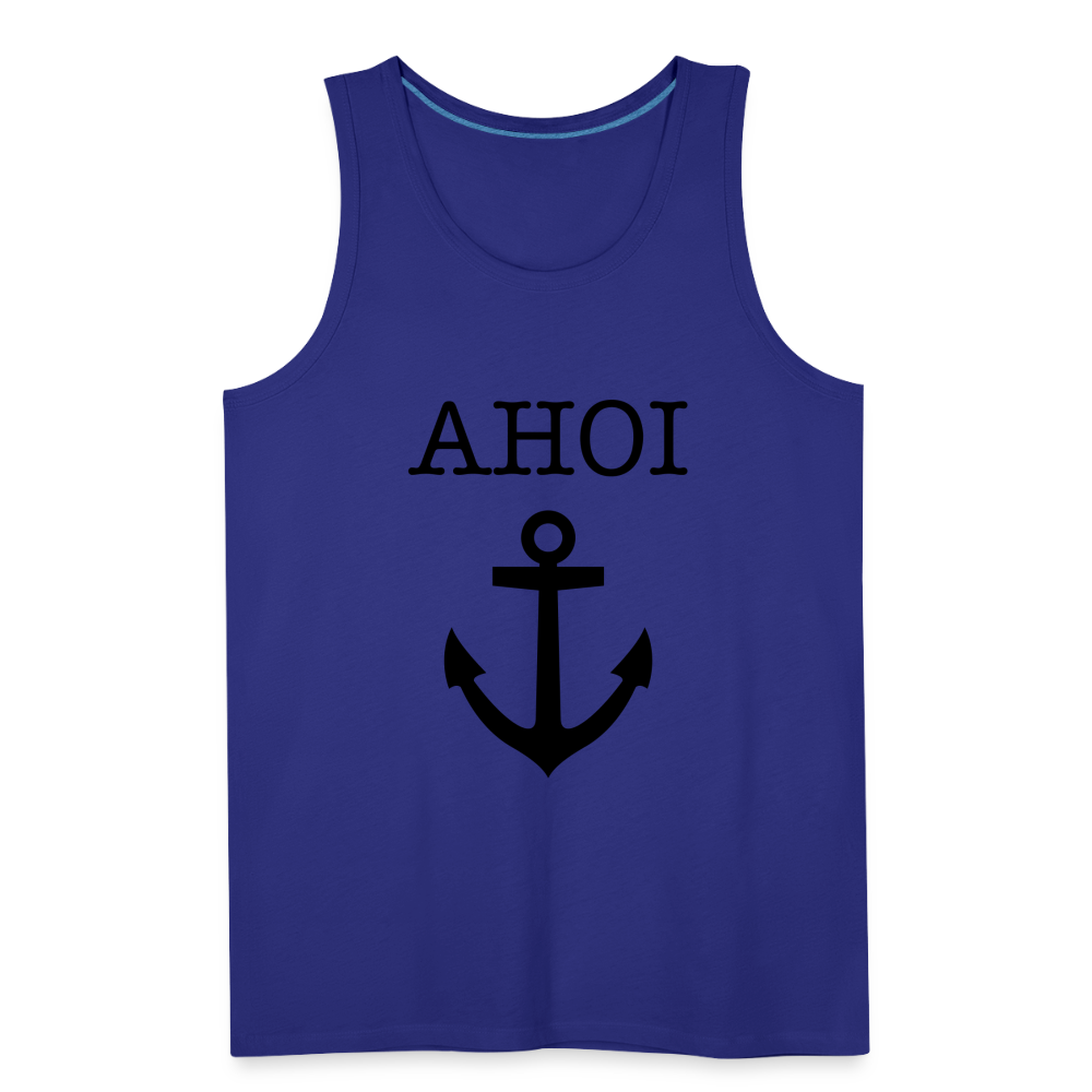 Männer Premium Tank Top - Ahoi - Königsblau