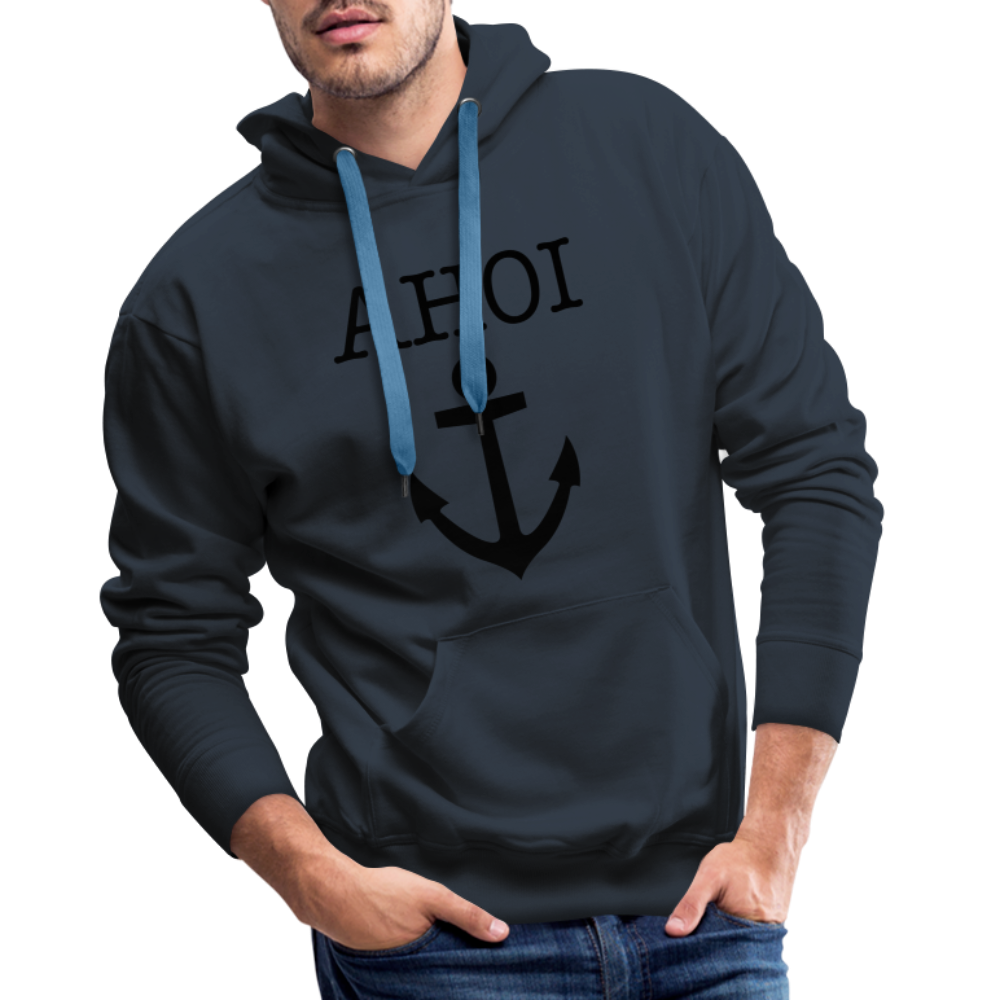 Men’s Premium Hoodie - Ahoi - Navy