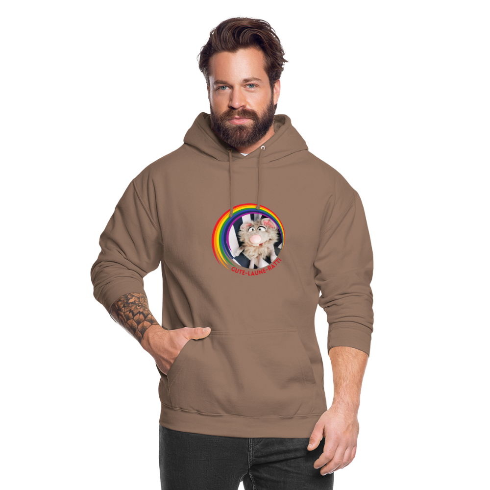Unisex Hoodie - Gute Laune Ratti - Mokka