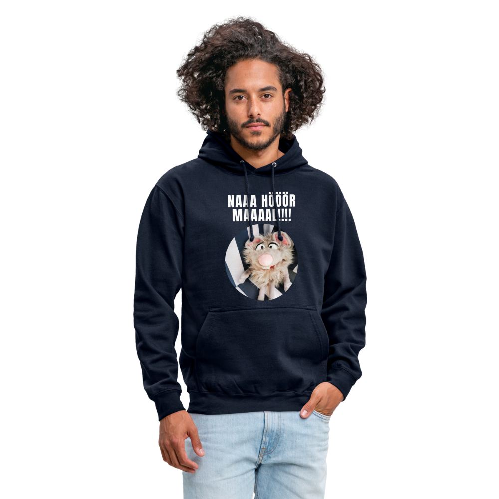 Unisex Hoodie - Na hör mal! - Navy