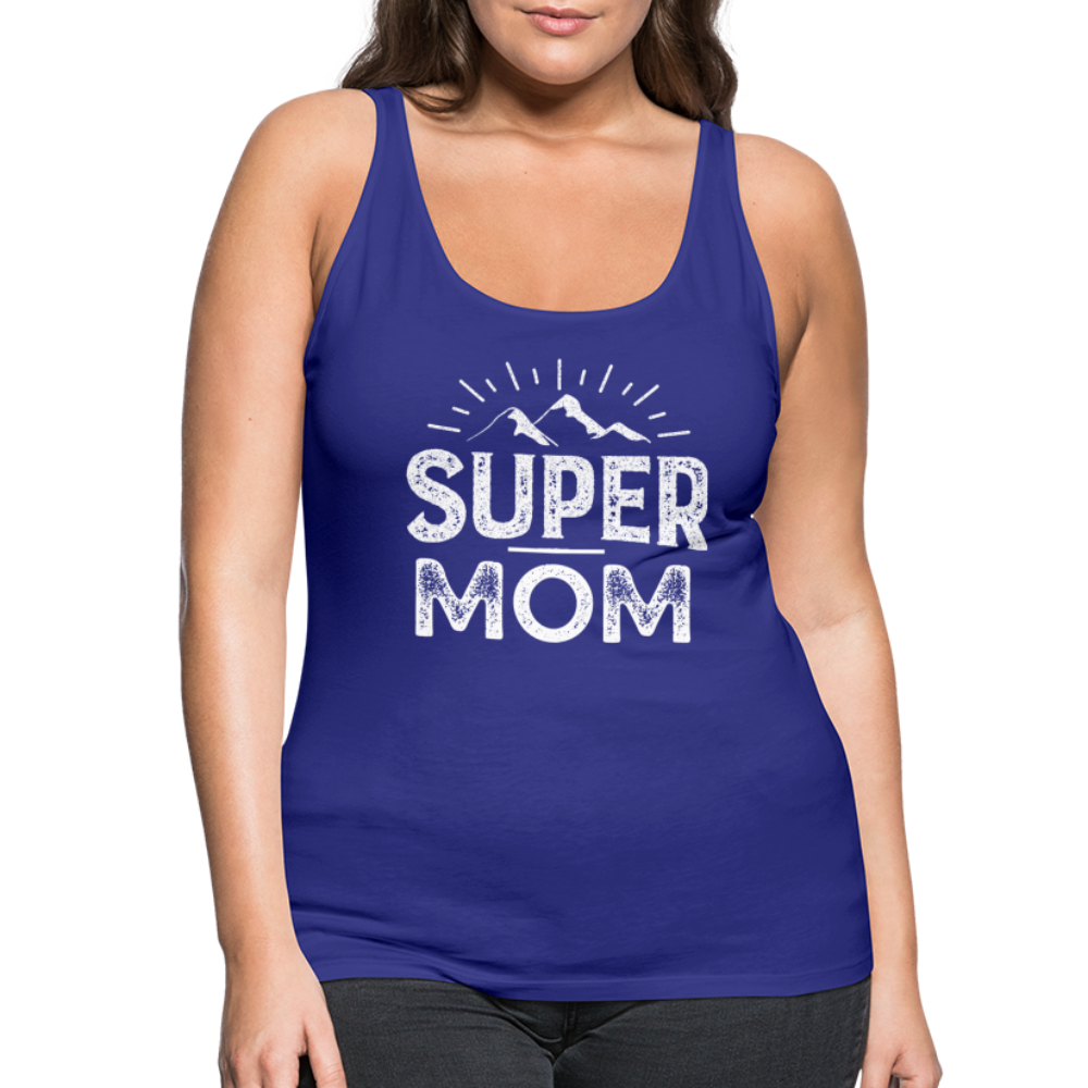 Frauen Premium Tank Top - Super Mom - Königsblau