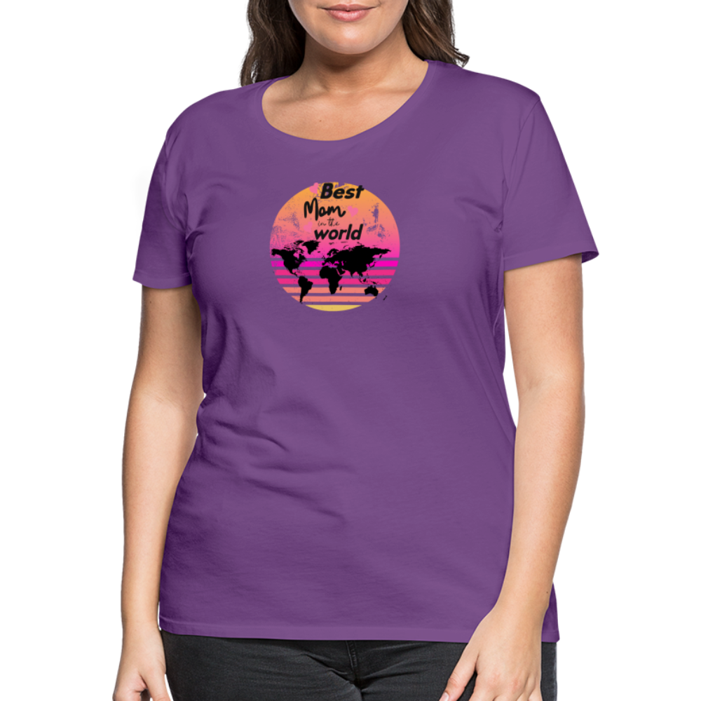 Frauen Premium T-Shirt - Lila