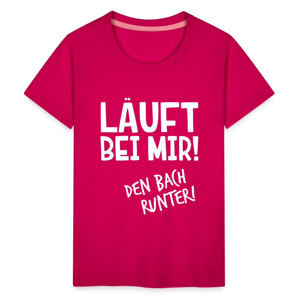 Teenager Premium T-Shirt - Läuft bei mir - dunkles Pink