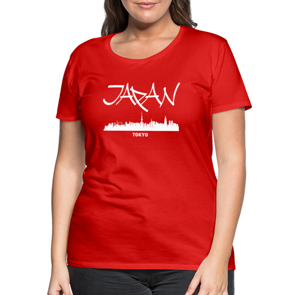 Frauen Premium T-Shirt - Japan Tokio - Rot