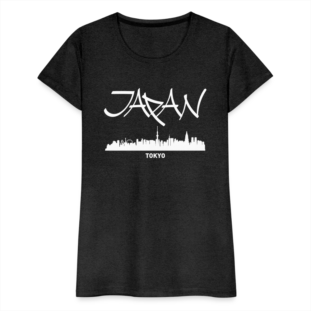 Frauen Premium T-Shirt - Japan Tokio - Anthrazit