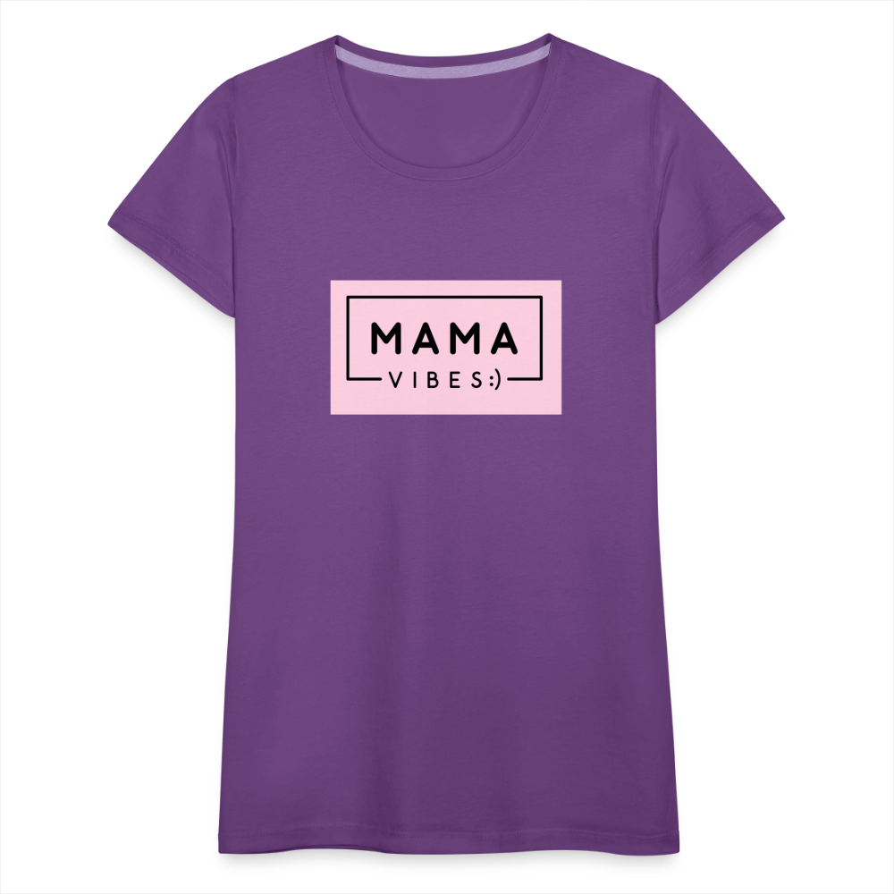 Frauen Premium T-Shirt - Mama Vibes - Lila