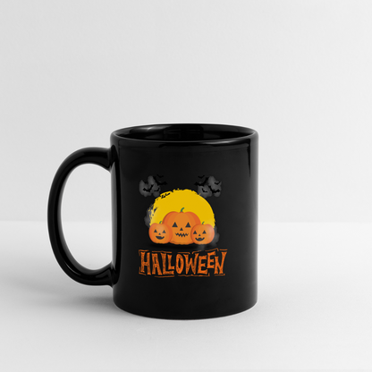 Tasse einfarbig - Halloween - Schwarz