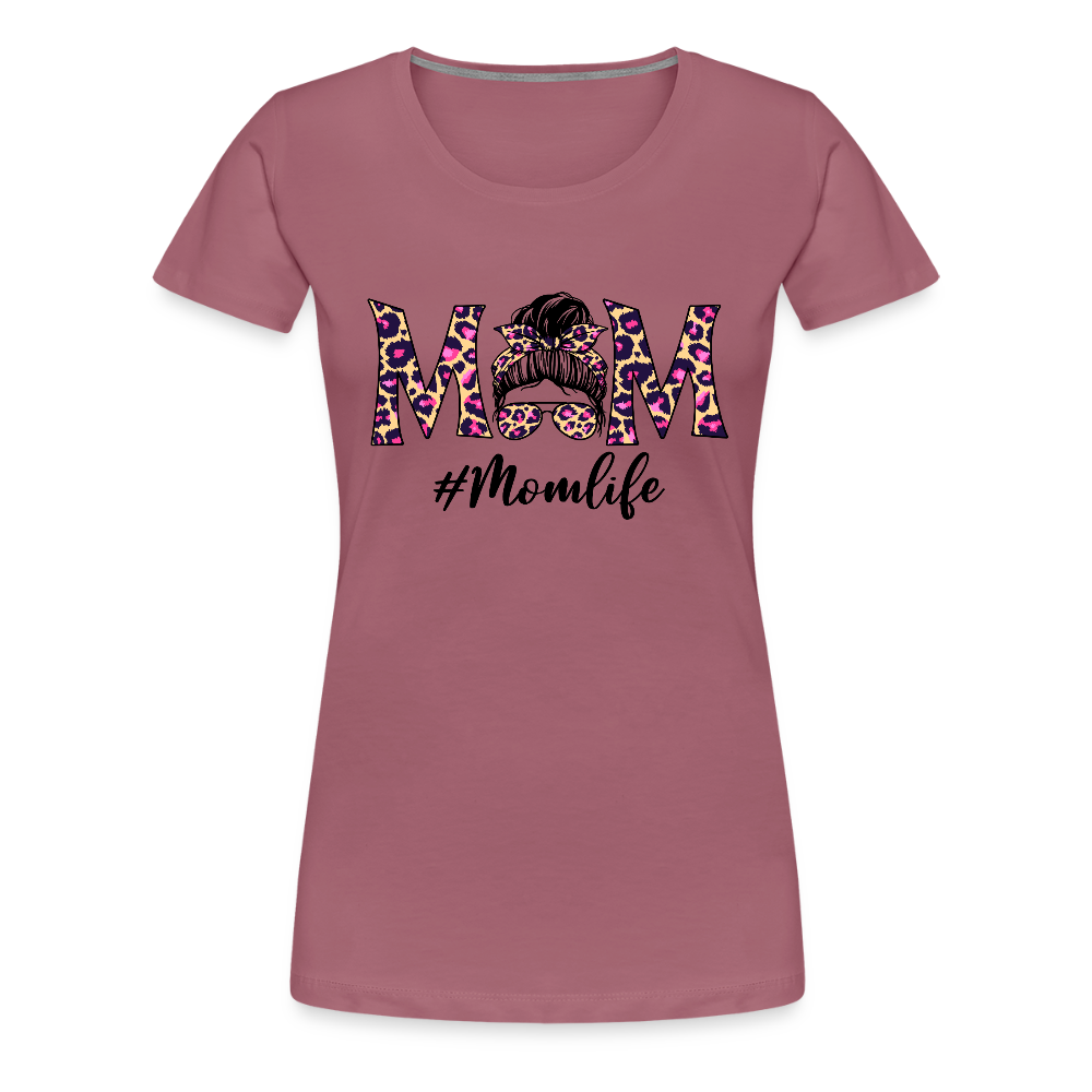 Frauen Premium T-Shirt - #Momlife - Malve