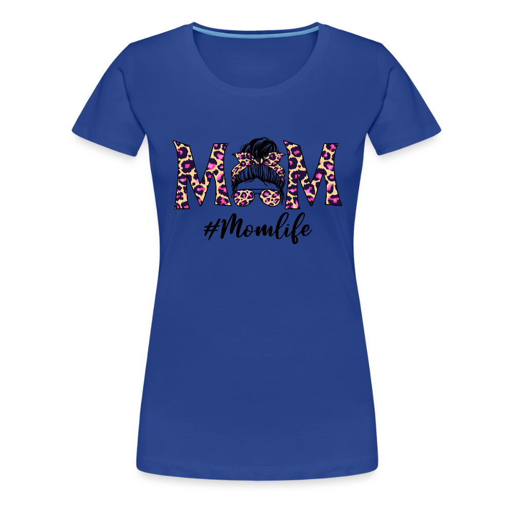 Frauen Premium T-Shirt - #Momlife - Königsblau