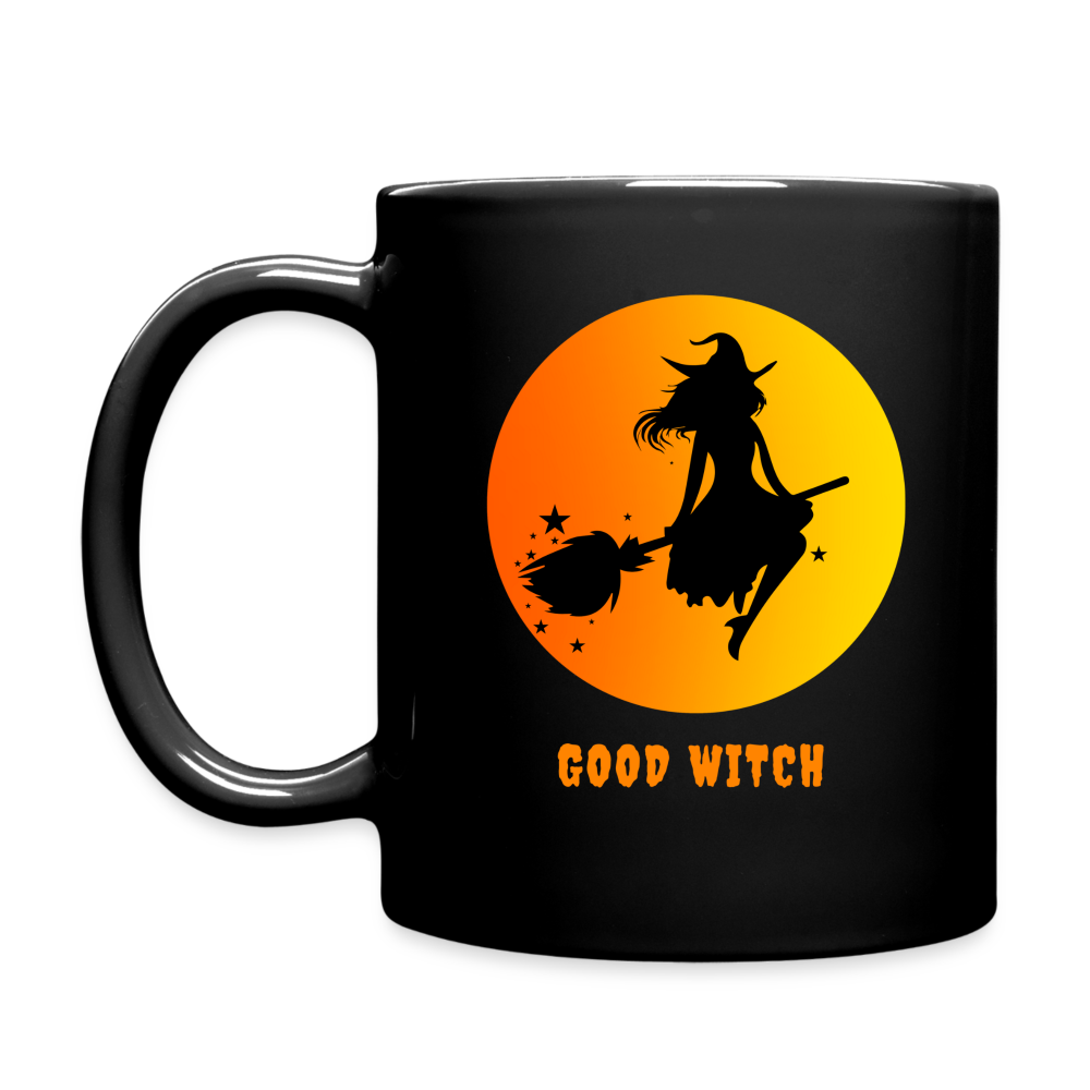 Tasse einfarbig - Good Witch - Schwarz