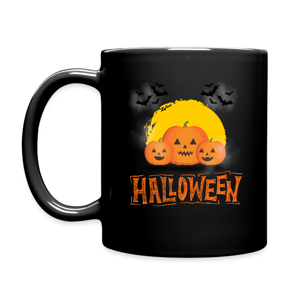 Tasse einfarbig - Halloween - Schwarz