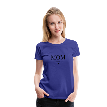 Frauen Premium T-Shirt - Mom Est. 2023 - Königsblau