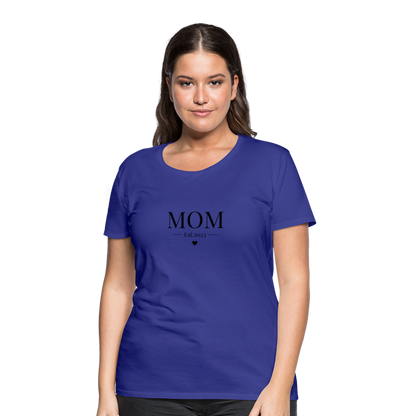 Frauen Premium T-Shirt - Mom Est. 2023 - Königsblau