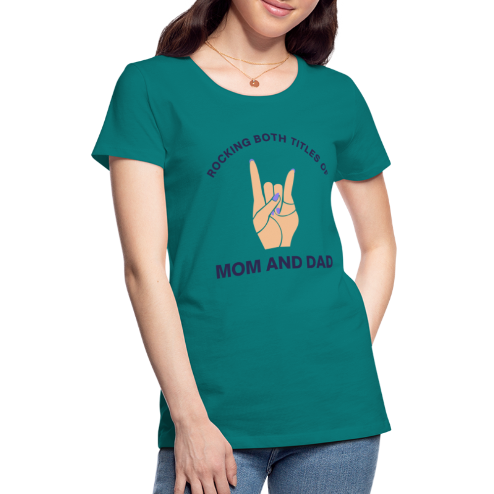 Frauen Premium T-Shirt - Rocking both titles - Divablau