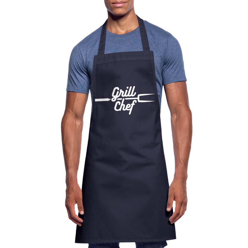 Kochschürze Grill Chef (personaliserbar) - Navy