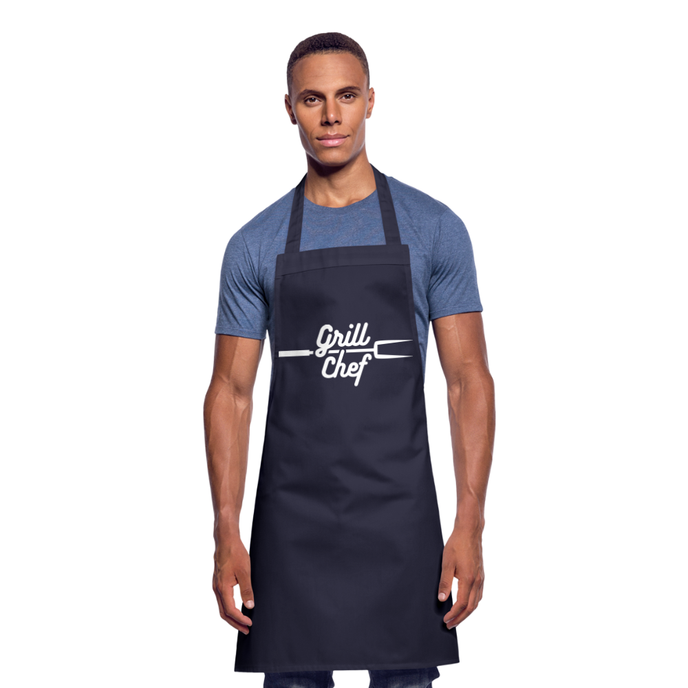 Kochschürze Grill Chef (personaliserbar) - Navy