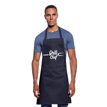 Kochschürze Grill Chef (personaliserbar) - Navy