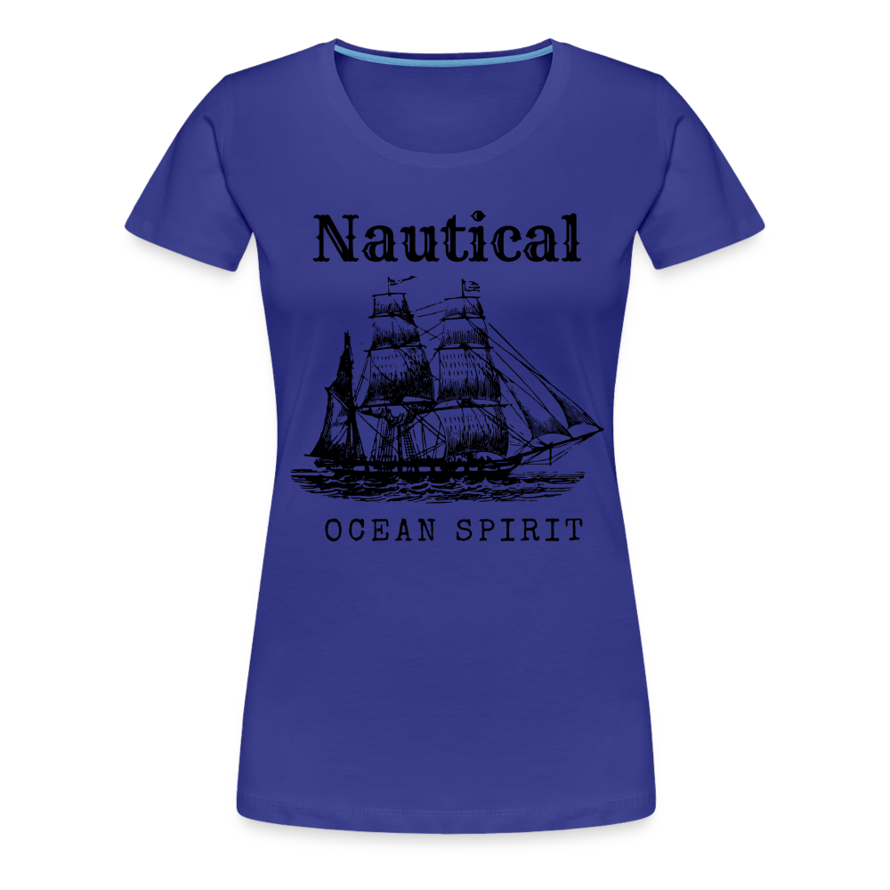 Frauen Premium T-Shirt - Nautical Ocean Spirit - Königsblau