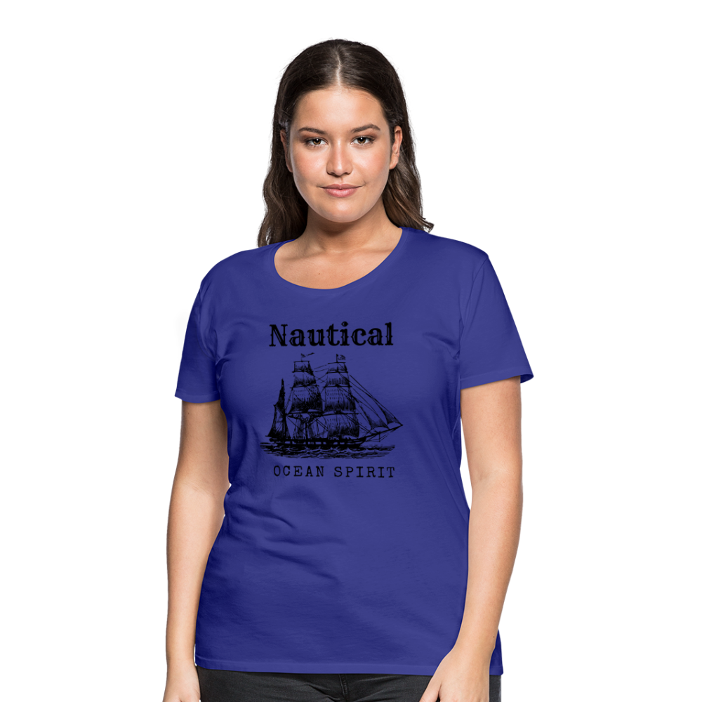 Frauen Premium T-Shirt - Nautical Ocean Spirit - Königsblau