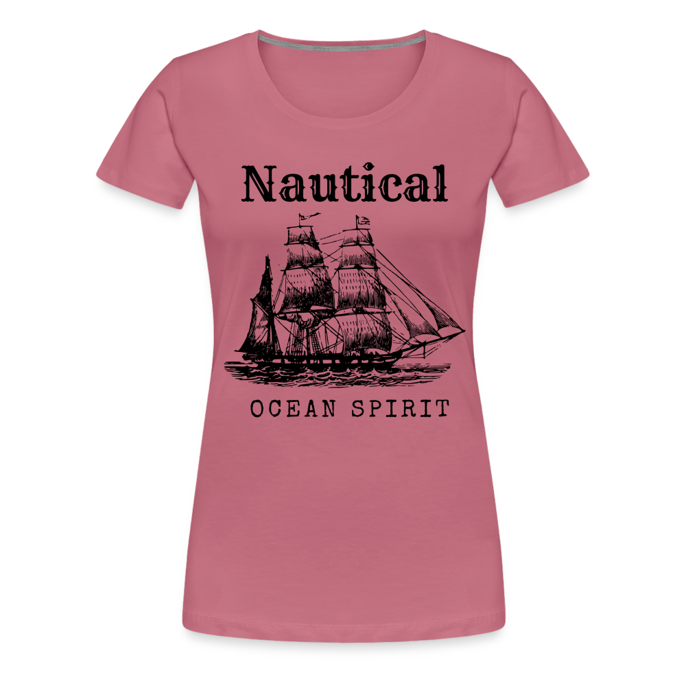 Frauen Premium T-Shirt - Nautical Ocean Spirit - Malve