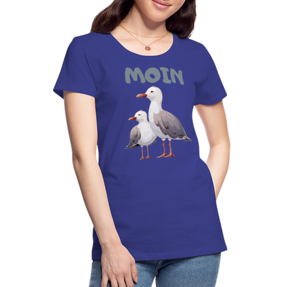 Frauen Premium T-Shirt - Moin Möwen - Königsblau