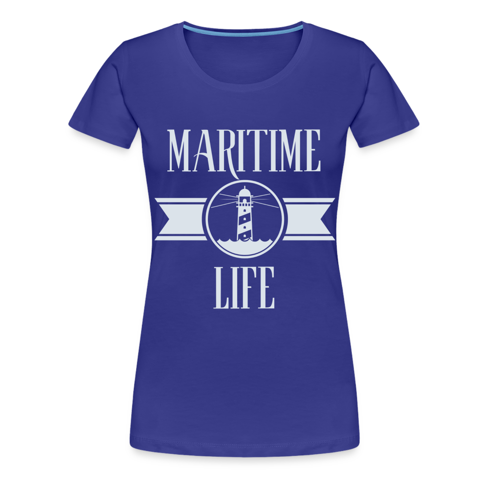 Frauen Premium T-Shirt - Maritime Life Light - Königsblau