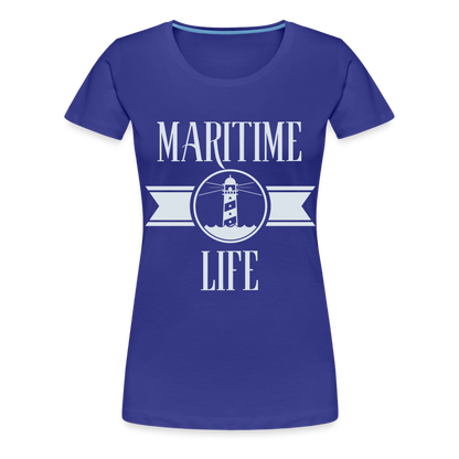 Frauen Premium T-Shirt - Maritime Life Light - Königsblau