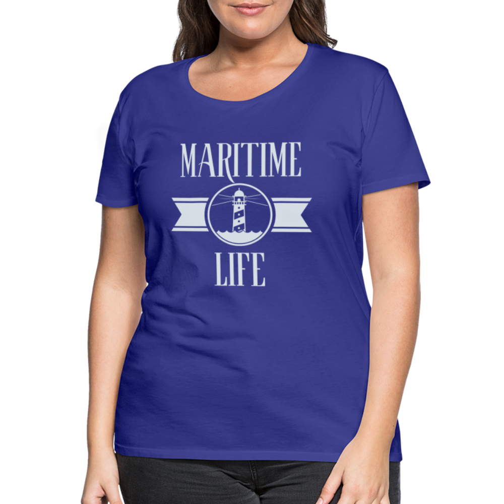 Frauen Premium T-Shirt - Maritime Life Light - Königsblau