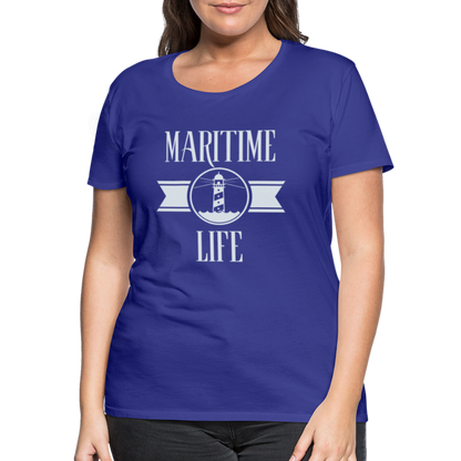 Frauen Premium T-Shirt - Maritime Life Light - Königsblau