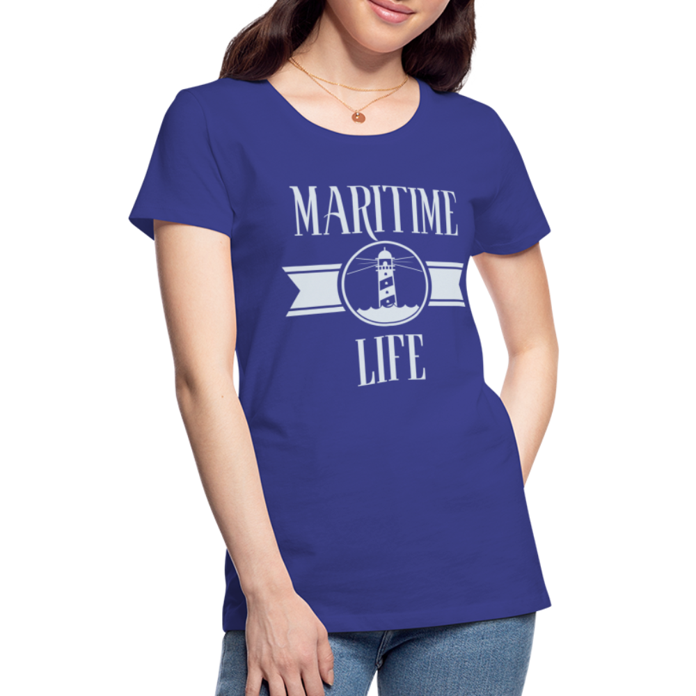 Frauen Premium T-Shirt - Maritime Life Light - Königsblau