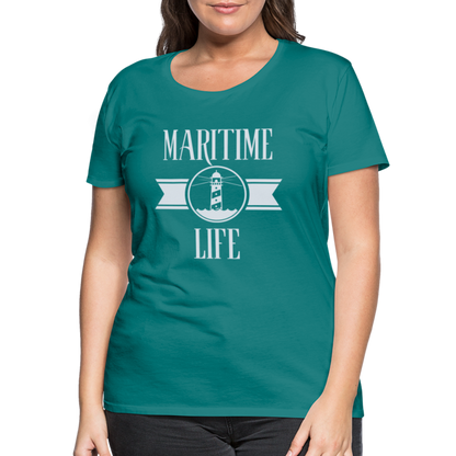 Frauen Premium T-Shirt - Maritime Life Light - Divablau