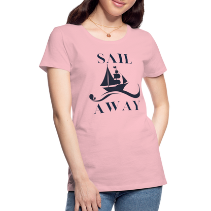 Frauen Premium T-Shirt - Sail away - Hellrosa