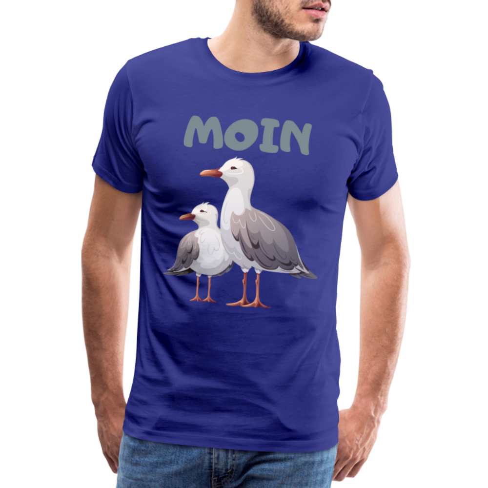 Männer Premium T-Shirt - Moin Möwen - Königsblau