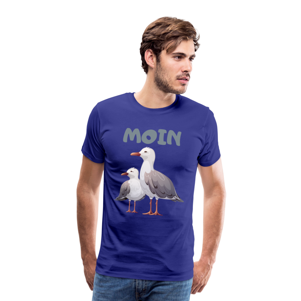 Männer Premium T-Shirt - Moin Möwen - Königsblau