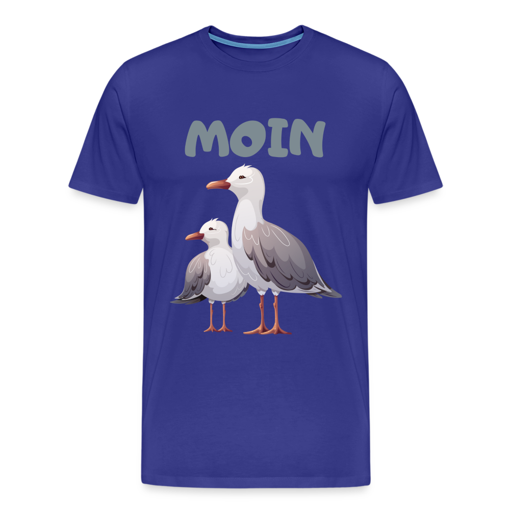 Männer Premium T-Shirt - Moin Möwen - Königsblau