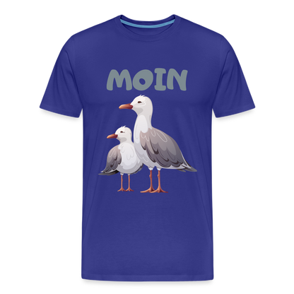 Männer Premium T-Shirt - Moin Möwen - Königsblau