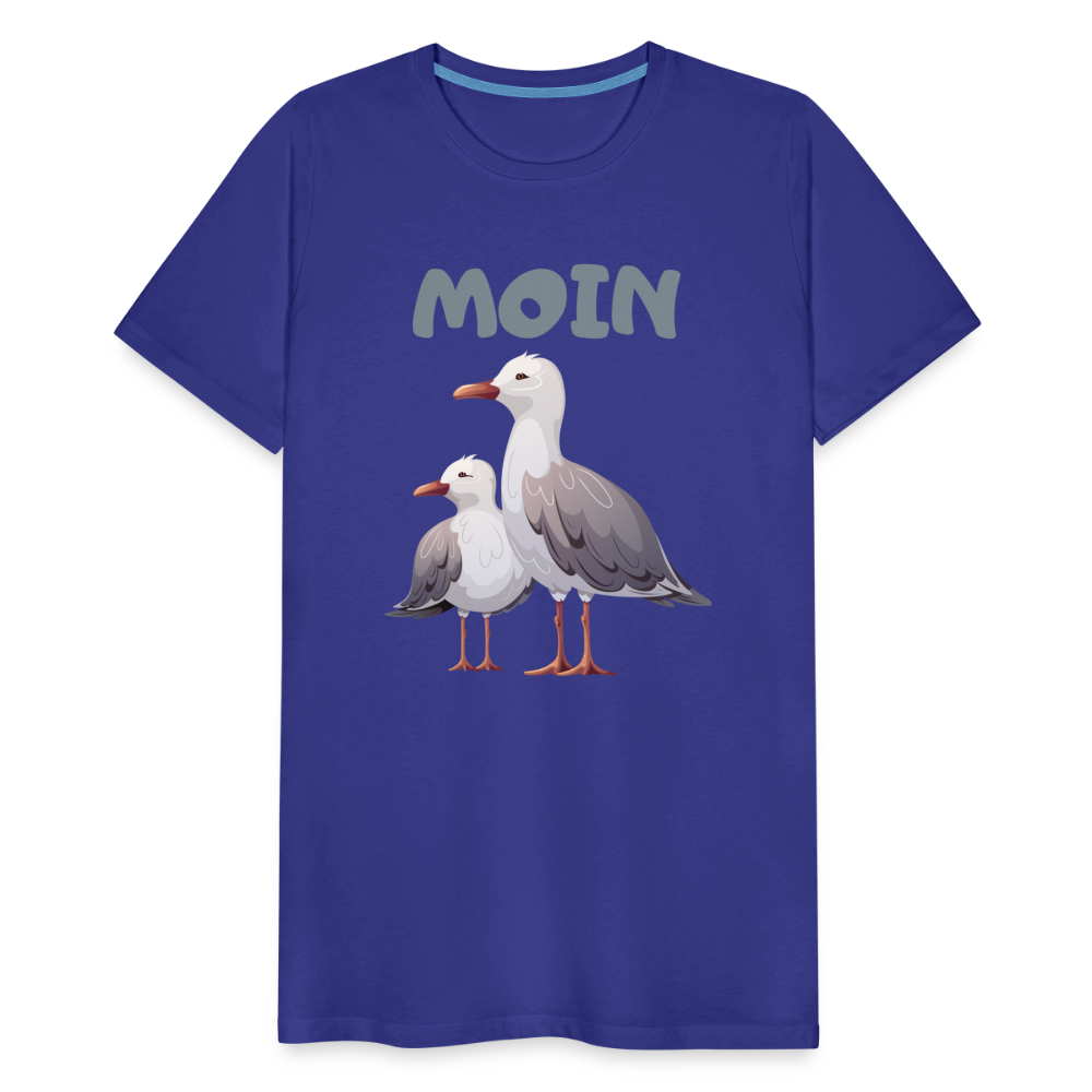 Männer Premium T-Shirt - Moin Möwen - Königsblau